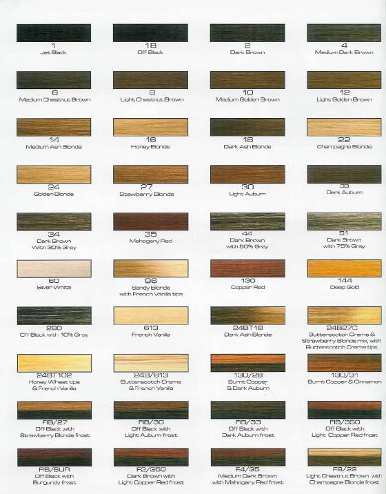 Hair Colour Gallery